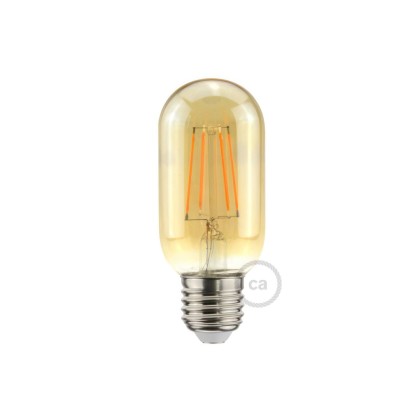 LED Golden Light Bulb Valve T45 - 5W 360Lm E27 2000K Dimmable