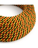 Round Electric Vertigo HD Cable covered by Bruxelles fabric ERM59