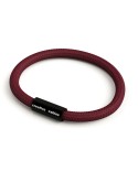 Bracelet with Matt black magnetic clasp and RM19 cable