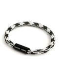 Bracelet with Matt black magnetic clasp and RP04 cable