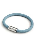 Bracelet with Matt silver magnetic clasp and RC53 cable