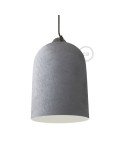 Bell XL ceramic lampshade for suspension - Made in Italy