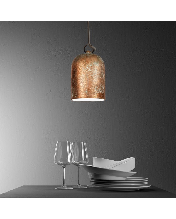 Mini Bell XS ceramic lampshade for suspension - Made in Italy