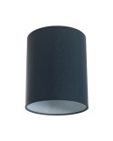 Cylinder fabric lampshade with E27 fitting - 100% Made in Italy