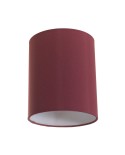 Cylinder fabric lampshade with E27 fitting - 100% Made in Italy