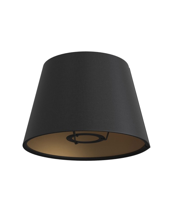 Impero fabric lampshade for E27 fitting for table or wall lamp - Made in Italy