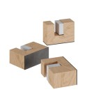 Wooden feet Kit for table lamp support