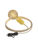 Eiva Snake Pastel, portable outdoor lamp, 5 m textile cable, IP65 waterproof lamp holder and plug