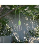 Eiva Snake Pastel, portable outdoor lamp, 5 m textile cable, IP65 waterproof lamp holder and plug