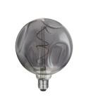 LED Light Bulb Globe G140 Bumped Smoky spiral filament 5W 150Lm E27 Dimmerabile 2000K