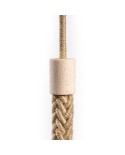 Wooden terminal for 2XL rope cables