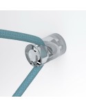 Decentraliser, ceiling or wall mount 'V' hook for fabric electrical cables