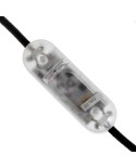 LED and traditional bulb Dimmer with inline switch