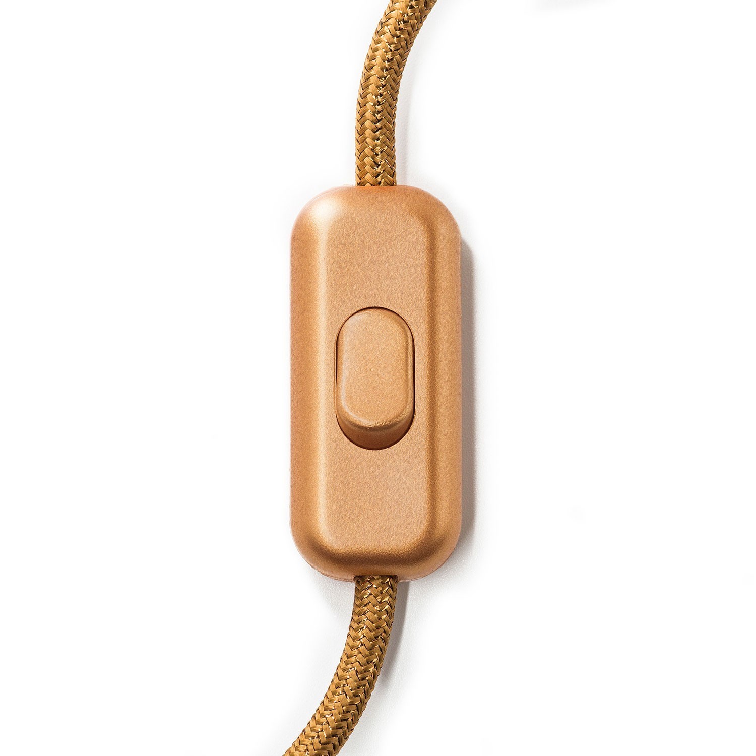 Inline single-pole switch Creative Switch Brushed Copper