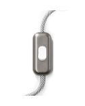 Inline single-pole switch Creative Switch Brushed Titanium