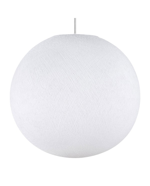 Handmade threaded Sphere Light lampshade