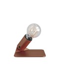 SI! 5V Table lamp with A60 light bulb and metallic base