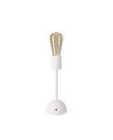 Portable and rechargeable Cabless02 Lamp with golden Edison light bulb