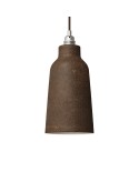 Ceramic lampshade Bottle, Materia collection - Made in Italy