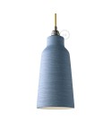 Ceramic lampshade Bottle, Materia collection - Made in Italy