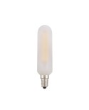 Tubular LED Light Bulb, Satin White - E14 5W 470Lm 2700K Dimmable