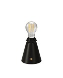 Portable and rechargeable Cabless11 lamp with Drop light bulb suitable with lampshade