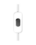 Inline single-pole switch Creative Switch White with earth terminal