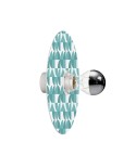 Wall or ceiling lamp with geometric designs lampshade 'Kaleidoscope' - Waterproof IP44