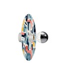 Wall or ceiling lamp with geometric designs lampshade 'Kaleidoscope' - Waterproof IP44