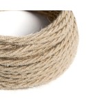 Twisted Electric Cable covered by Jute fabric TN06