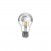 LED Silver Half Sphere Drop Light Bulb A60 7W 650Lm E27 2700K Dimmable - A02