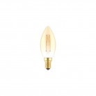 LED Golden Light Bulb Carbon Line Filament Cage Candle C35 3,5W 300Lm E14 2700K Dimmable - C51