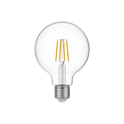 LED Clear Globe Light Bulb G95 4W 470Lm E27 2700K - E04