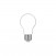 LED Milky Drop Light Bulb A60 4W 470Lm E27 2700K - M02