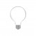 LED Milky Globe Light Bulb G95 4W 470Lm E27 2700K - M04