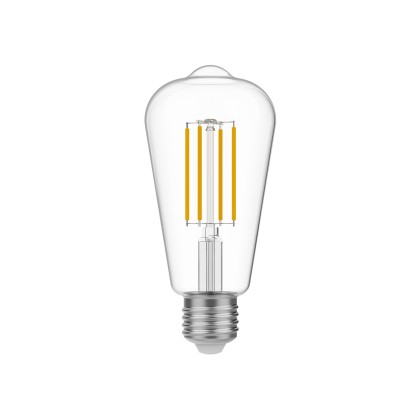 LED Light Bulb Transparent Edison ST64 7W 806Lm E27 3500K Dimmable - N02