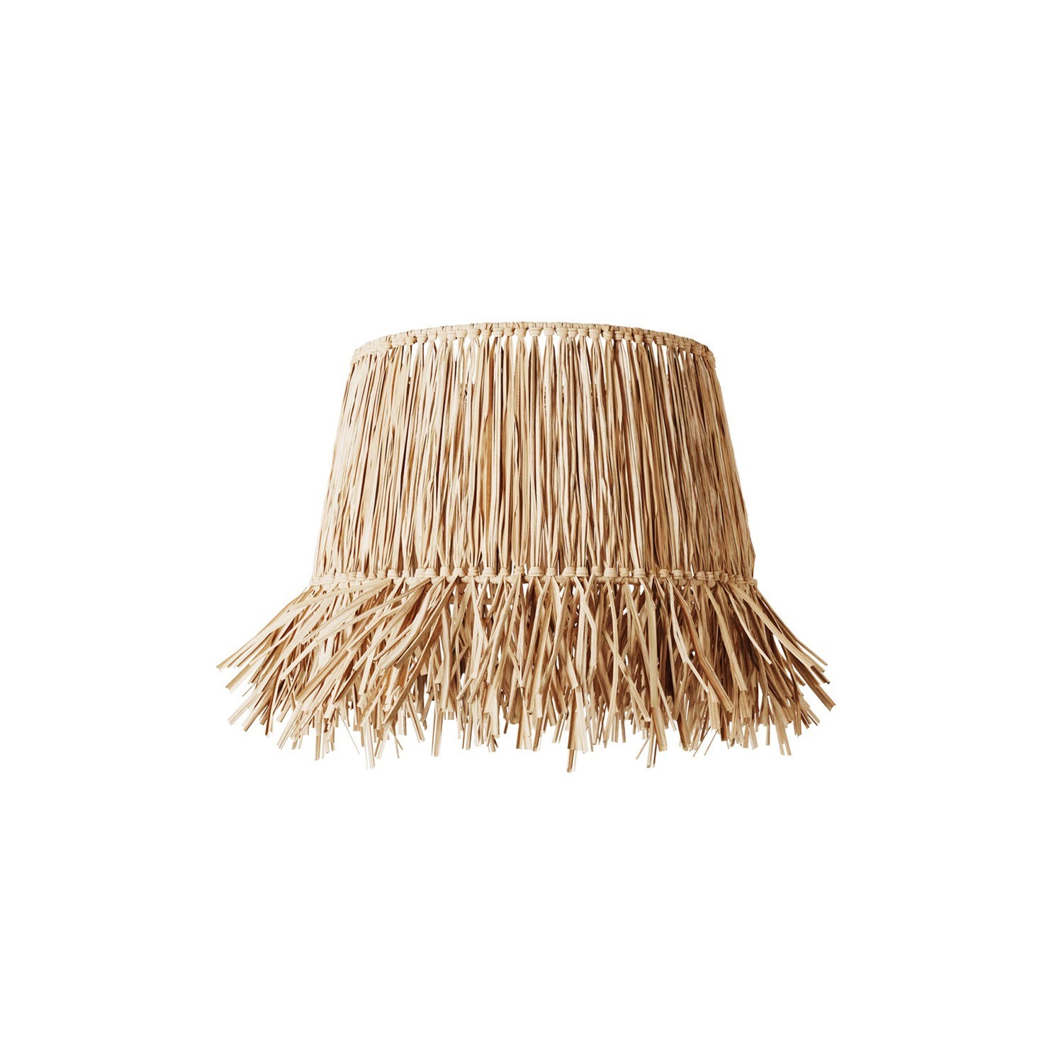 Raffia lampshade Honolulu