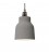 Pendant lamp with textile cable, Vase ceramic lampshade and metal details - Made in Italy - Bulb included