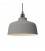 Pendant lamp with textile cable, Cup ceramic lampshade and metal details - Made in Italy - Bulb included