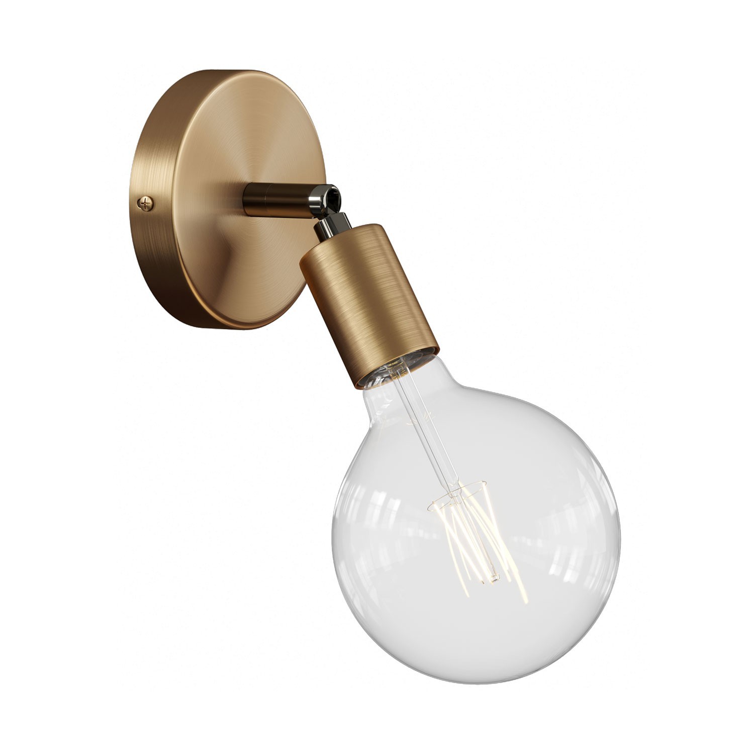 Fermaluce Metal 90°, the adjustable wall flush light