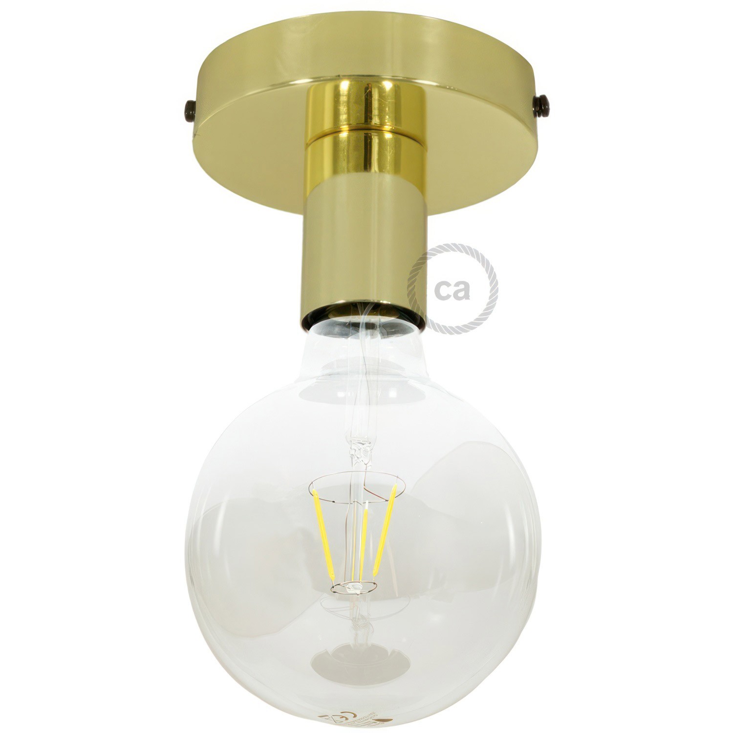 Fermaluce Metal,wall or ceiling flush light