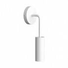 Fermaluce Metal, metal wall light with Tub-E14 and bent extension