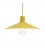 Pendant lighting Made in Italy complete with fabric cable, Swing Pastel lampshade with metal finishing