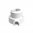 Schuko wall socket kit and porcelain base for Creative-Tubes