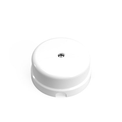 Porcelain junction box - White