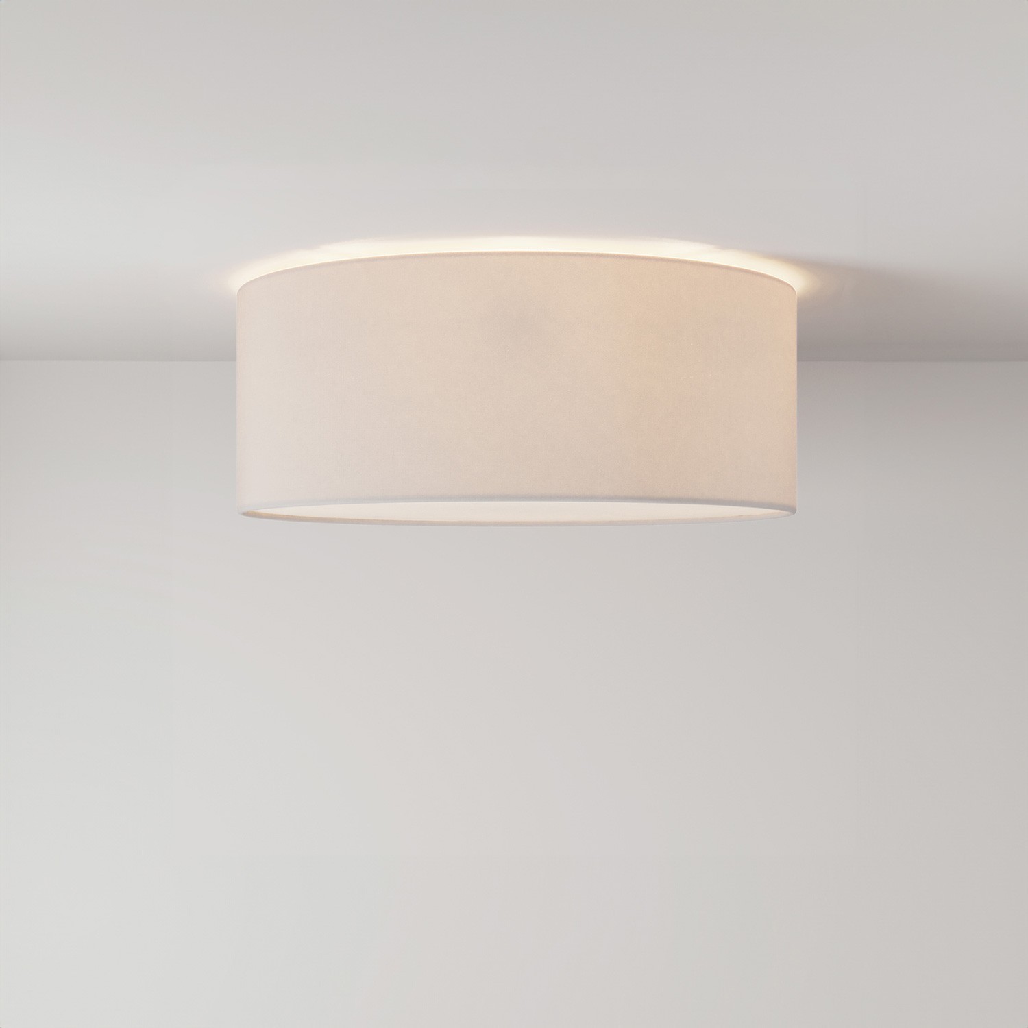 Small fabric ceiling light - Made in Italy