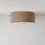 Small fabric ceiling light - Made in Italy