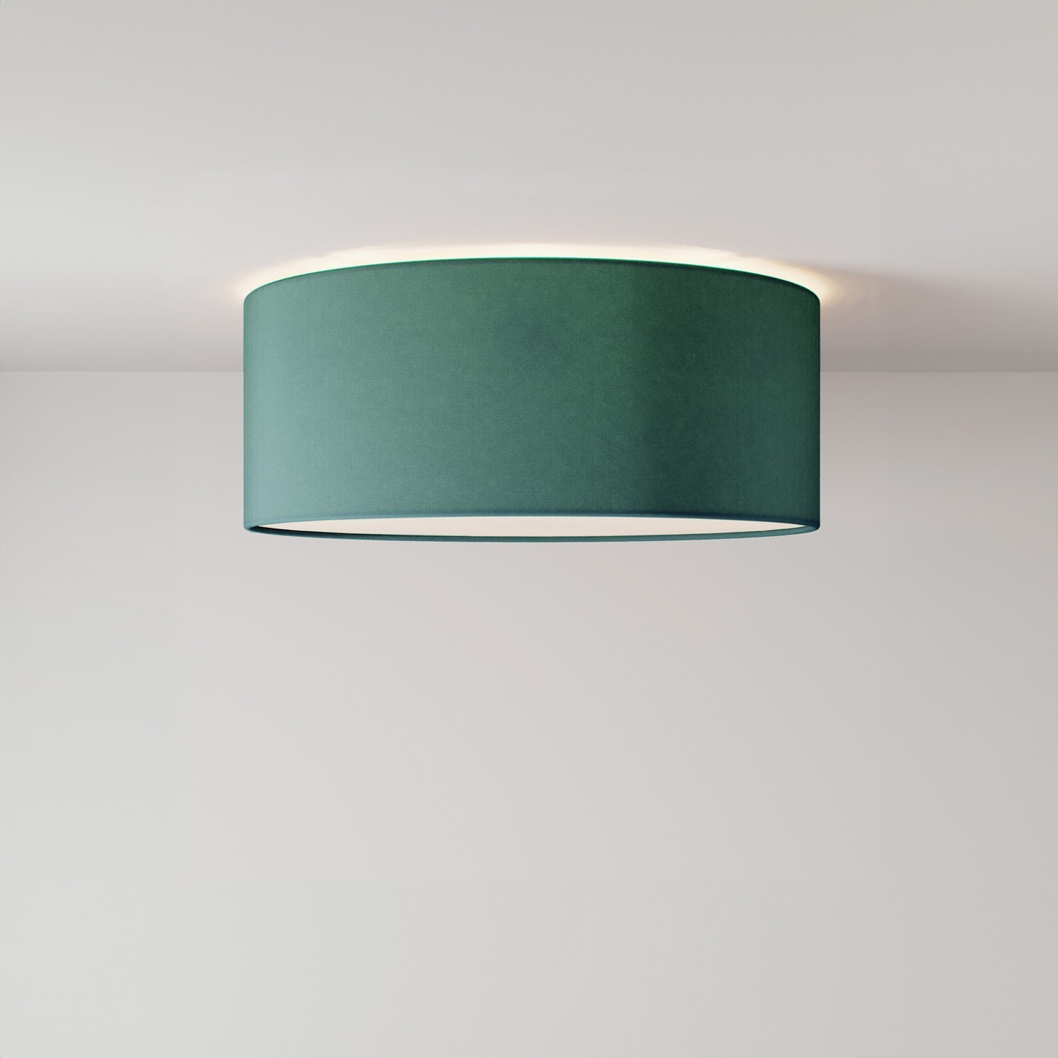 Small fabric ceiling light - Made in Italy