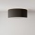 Small fabric ceiling light - Made in Italy