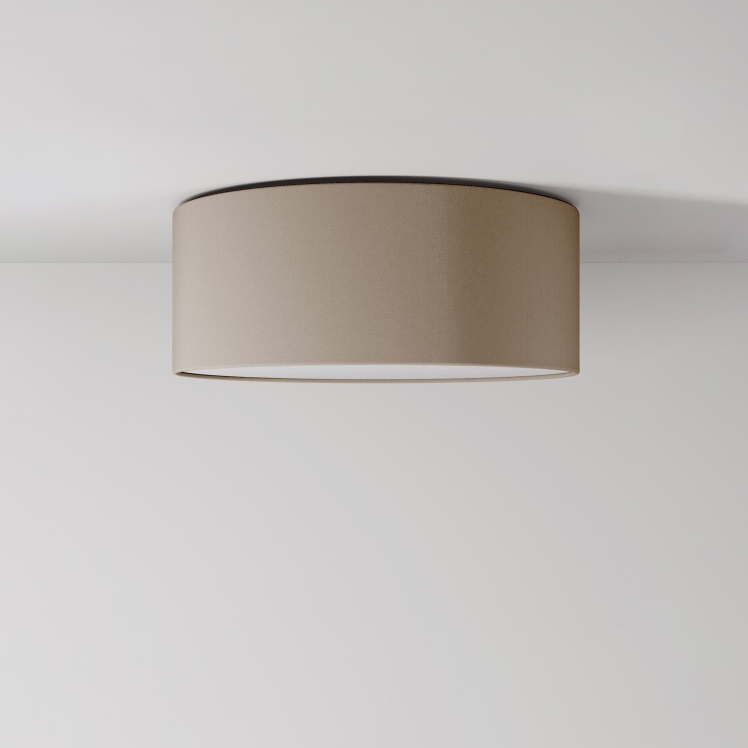 Small fabric ceiling light - Made in Italy